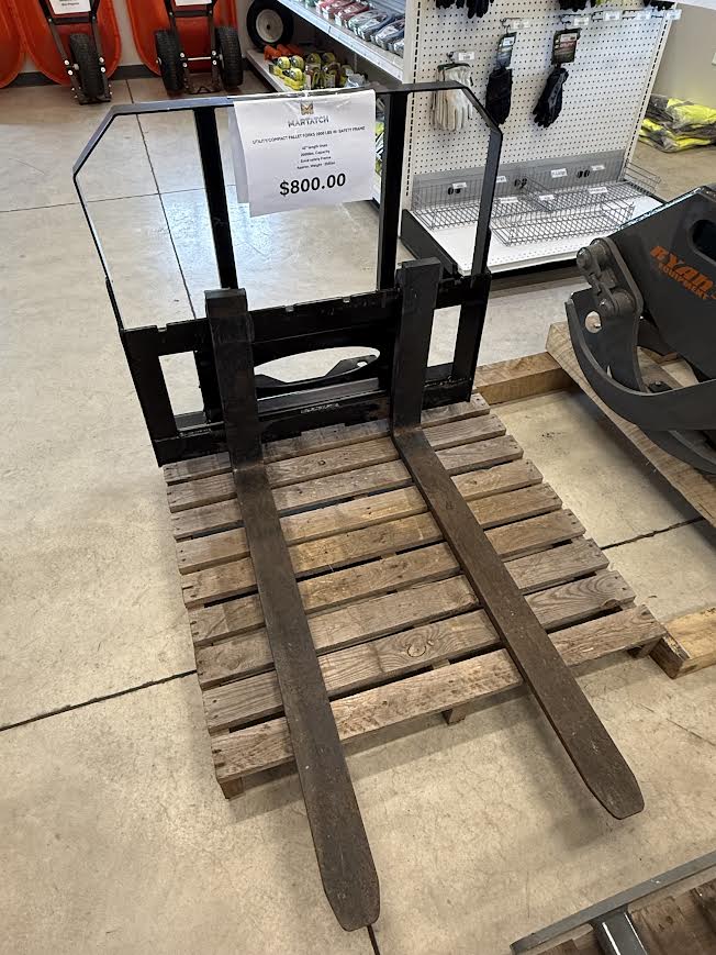 USED Mini Skid Steer Forks