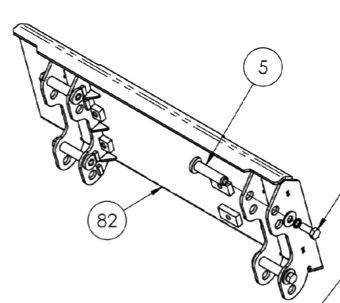Weldment Attachment Plate 46872RY