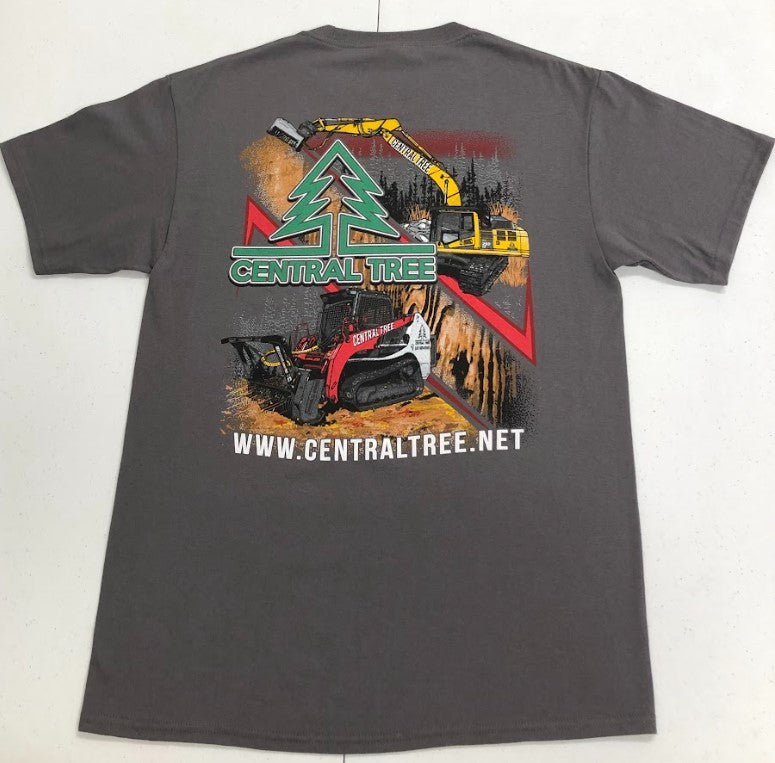 Central Tree Company T Shirt - Excavator/Skid Steer