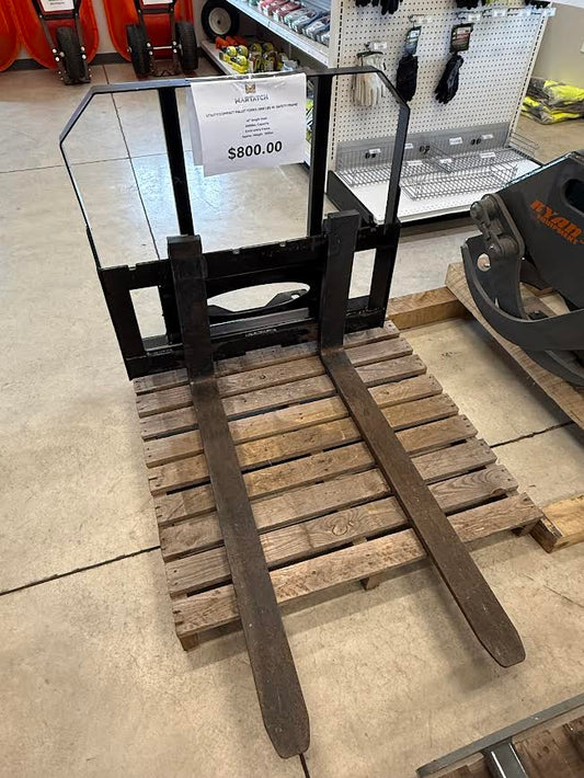 USED Mini Skid Steer Forks