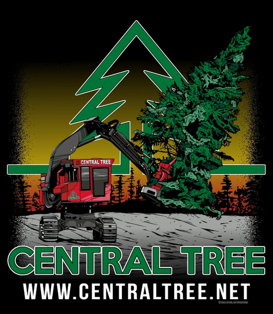 Central Tree Company T Shirt- Feller Buncher